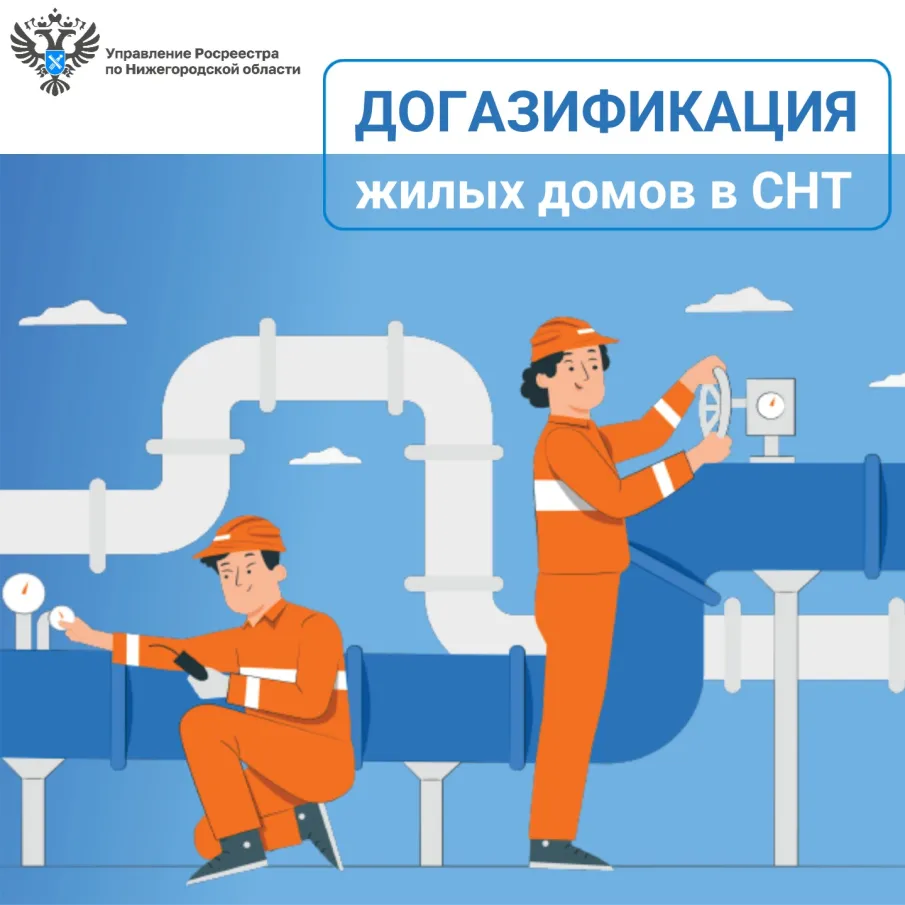 Газификация СНТ: Росреестр Нижегородской области расскажет всё, что нужно знать о госпрограмме